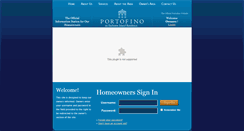 Desktop Screenshot of myportofino.net